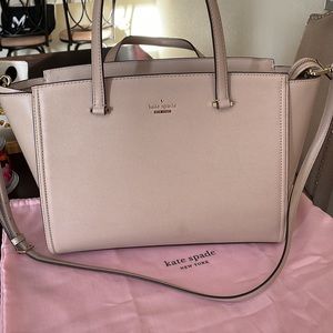 Kate Spade - Warm Beige Commuter Satchel Large